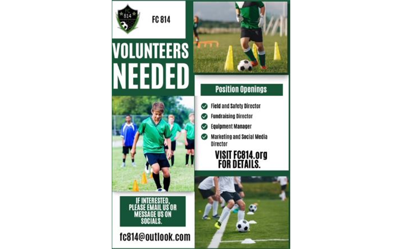 Volunteers needed