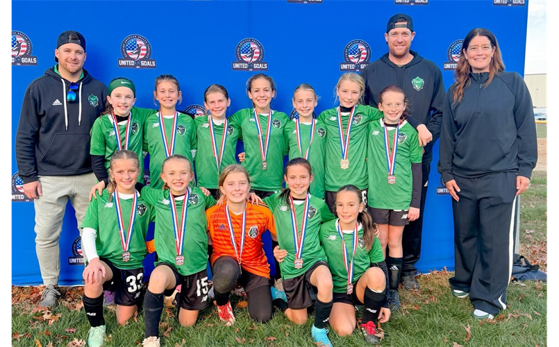 FC814 United Green are 2025 Freedom Cup U11 Champs!