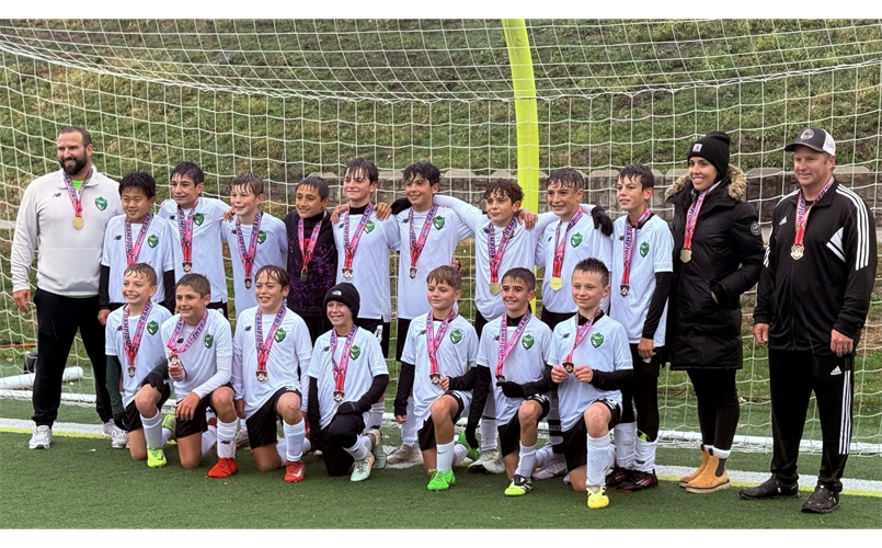 FC814 Vipers won the PA West U13 Presidents Cup!